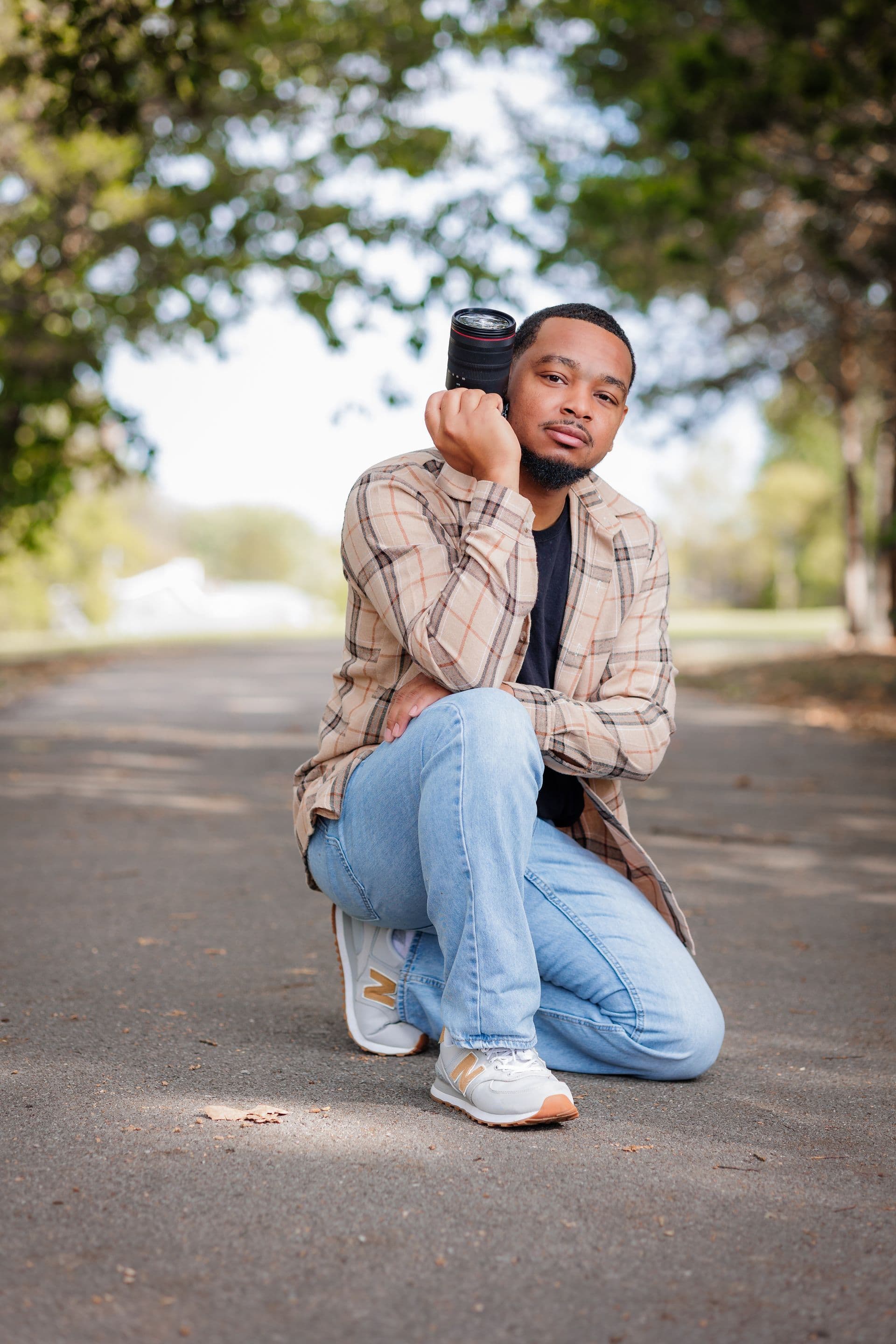 Professional photography session